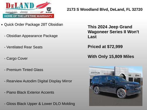 2024 Jeep Grand Wagoneer Series II 4x4