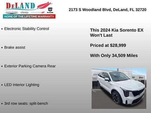 2024 Kia Sorento EX