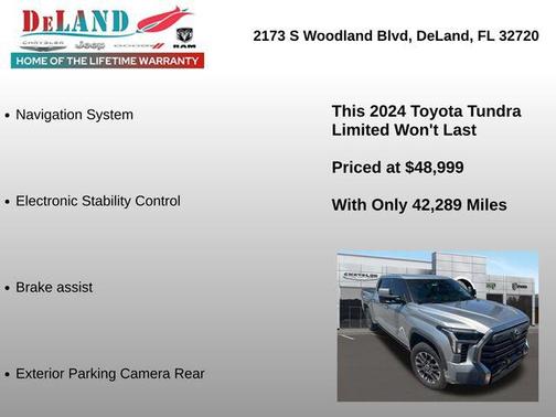 Celestial Silver Metallic 2024 Toyota Tundra Limited