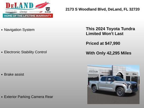 Celestial Silver Metallic 2024 Toyota Tundra Limited