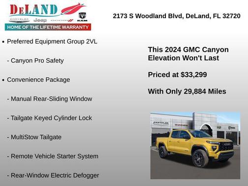 2024 GMC Canyon Elevation