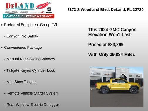 2024 GMC Canyon Elevation