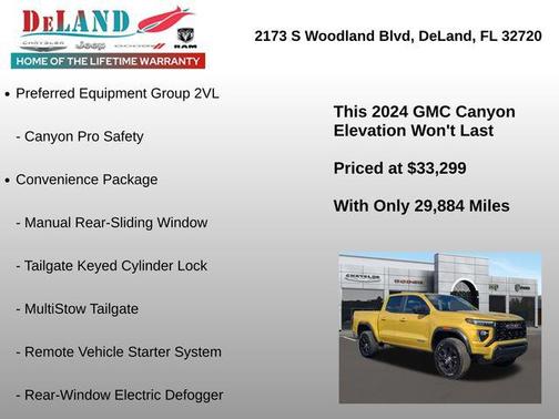2024 GMC Canyon Elevation