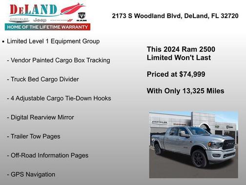 2024 RAM 2500 Limited Mega Cab 4x4 6'4' Box