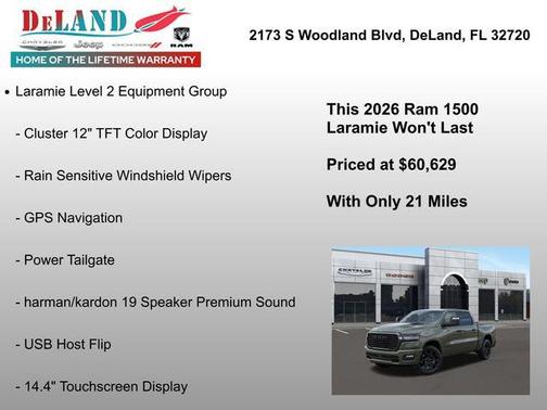 2026 RAM 1500 Laramie