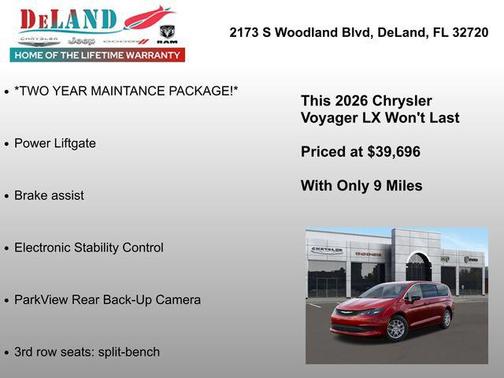 2026 Chrysler Voyager LX