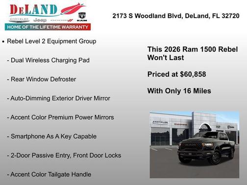 2026 RAM 1500 Rebel