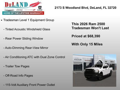 2026 RAM 2500 Tradesman