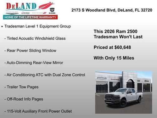 2026 RAM 2500 Tradesman