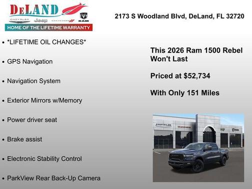 2026 RAM 1500 Rebel