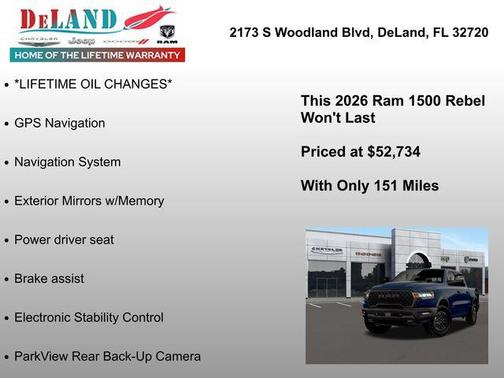 2026 RAM 1500 Rebel