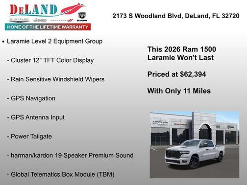 2026 RAM 1500 Laramie