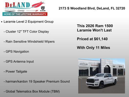 2026 RAM 1500 Laramie