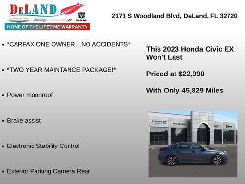 2023 Honda Civic EX
