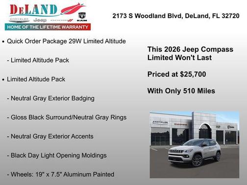 2026 Jeep Compass Limited