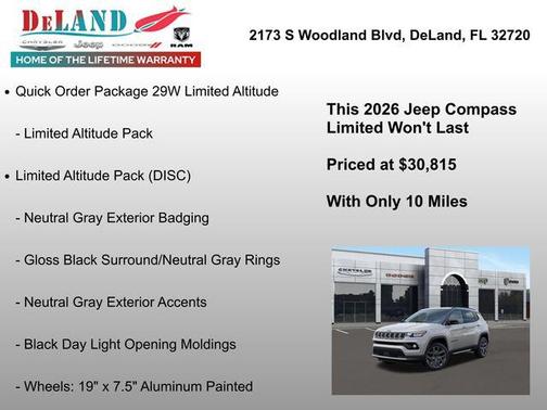 2026 Jeep Compass Limited