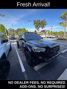 Midnight Black Metallic 2021 Toyota Tacoma SR5