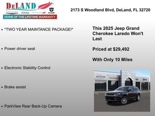2025 Jeep Grand Cherokee Laredo