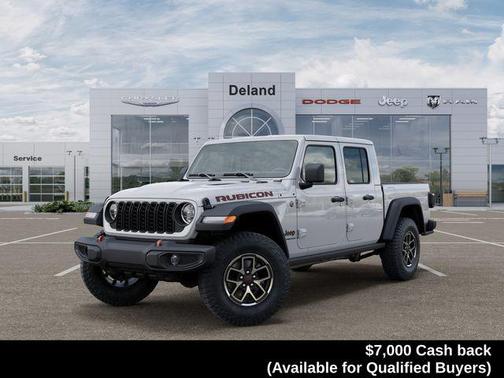 Bright White Clearcoat 2026 Jeep Gladiator Rubicon