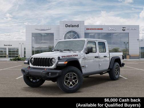 Bright White Clearcoat 2026 Jeep Gladiator Rubicon