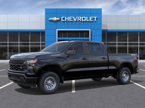 Black 2026 Chevrolet Silverado 1500 WT