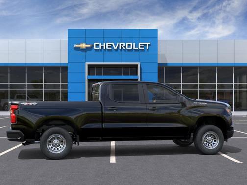 Black 2026 Chevrolet Silverado 1500 WT