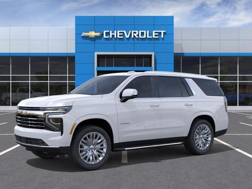 Summit White 2026 Chevrolet Tahoe LT