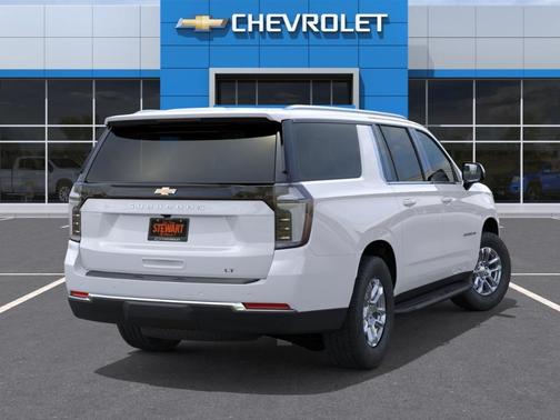 Summit White 2026 Chevrolet Suburban LT