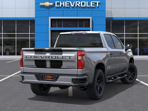 Sterling Gray Metallic 2026 Chevrolet Silverado 1500 Custom