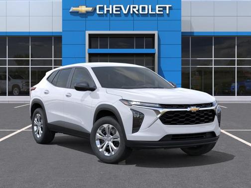 Summit White 2026 Chevrolet Trax LS