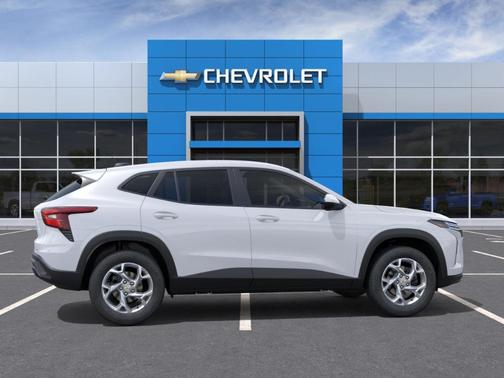 Summit White 2026 Chevrolet Trax LS