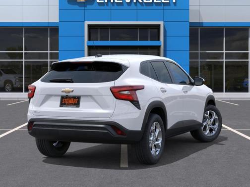 Summit White 2026 Chevrolet Trax LS