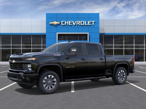 Black 2026 Chevrolet Silverado 2500 Custom