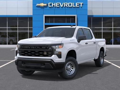 Summit White 2026 Chevrolet Silverado 1500 WT