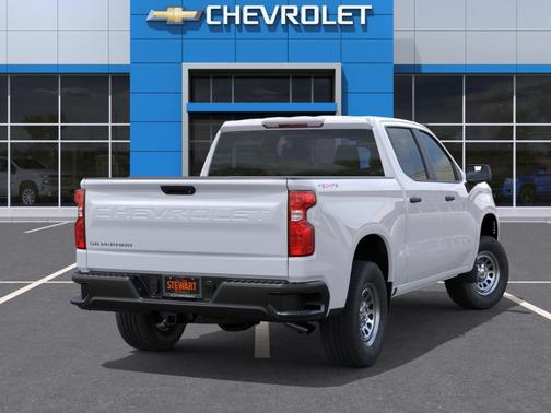 Summit White 2026 Chevrolet Silverado 1500 WT