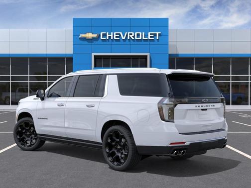 Polar White 2026 Chevrolet Suburban High Country