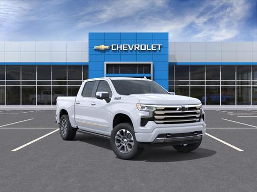 Polar White 2026 Chevrolet Silverado 1500 High Country
