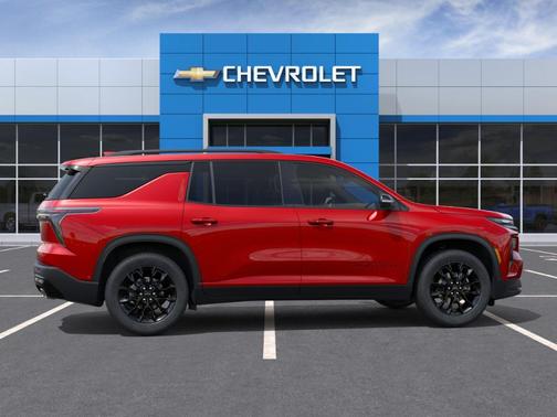 Radiant Red 2026 Chevrolet Traverse LT
