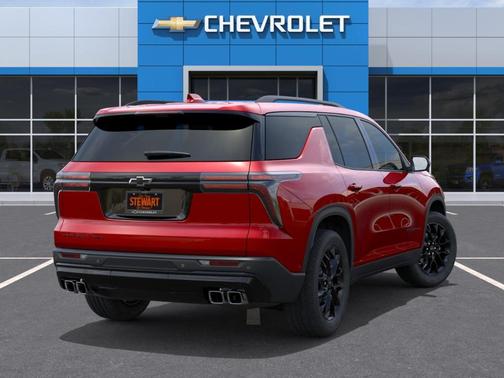 Radiant Red 2026 Chevrolet Traverse LT
