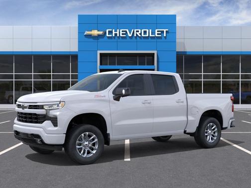 Summit White 2026 Chevrolet Silverado 1500 RST