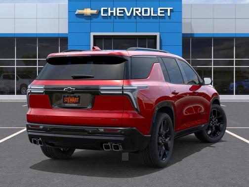 Radiant Red 2026 Chevrolet Traverse RS