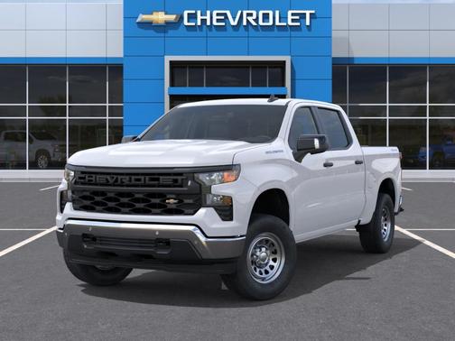 Summit White 2026 Chevrolet Silverado 1500 WT