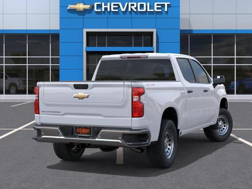 Summit White 2026 Chevrolet Silverado 1500 WT