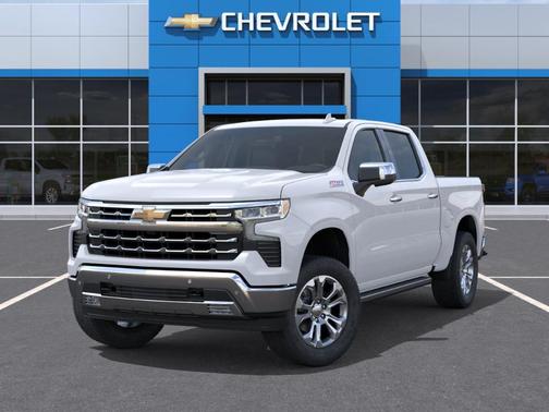 Polar White 2026 Chevrolet Silverado 1500 LTZ