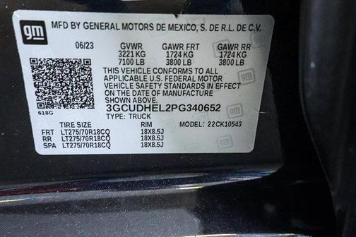 2023 Chevrolet Silverado 1500 ZR2