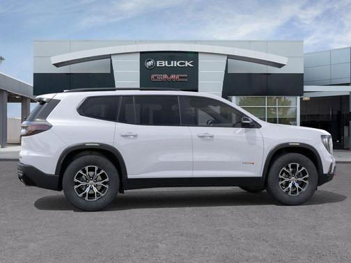 White 2026 GMC Acadia AT4