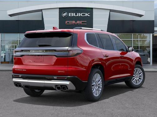 Red 2026 GMC Acadia Denali