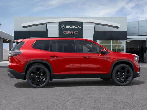 Red 2026 GMC Acadia Elevation