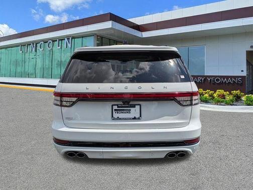 White Metallic 2026 Lincoln Aviator Reserve AWD