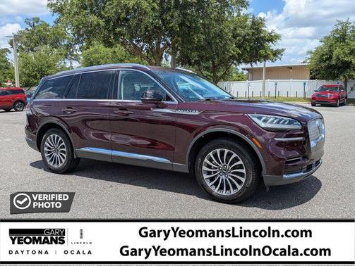 Red Metallic 2023 Lincoln Aviator Reserve AWD